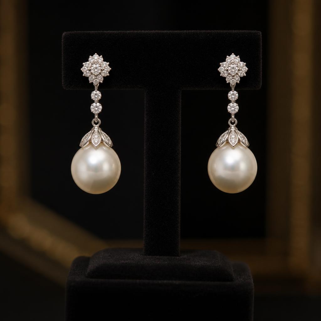 Maison Atelier South Sea Pearl Drop Earrings